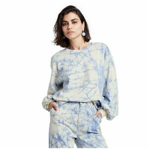 Rachel Comey Target Collab Marble Set Sweatshirt & High Rise Barrel Jeans XL 12